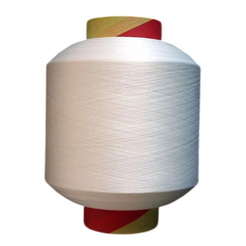 White Nylon Spandex Covered Yarn