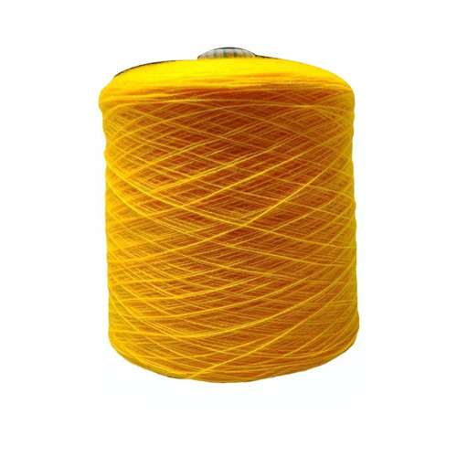 Yellow Solid Color Acrylic Yarn