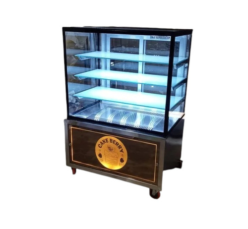 3 Shelves Cake Display Showcase