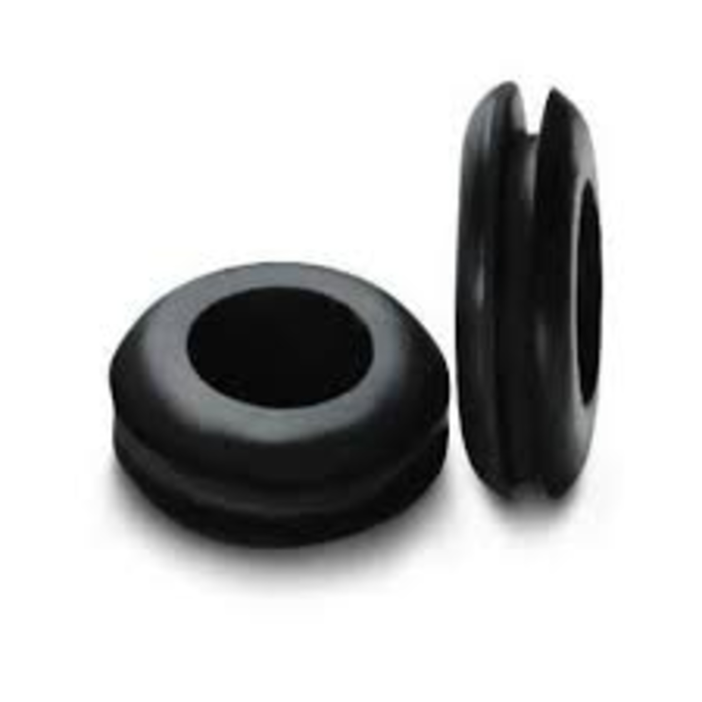 Black Rubber Grommet - Diameter: 10 Millimeter (mm)