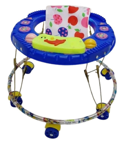 Blue Plastic Baby Walker