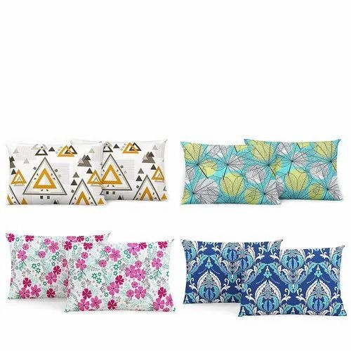 Cotton Printed Pillow Covers