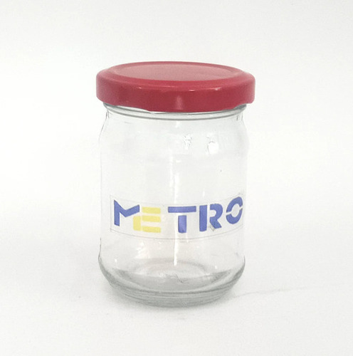 Empty Masroom Glass Jar 125 Ml
