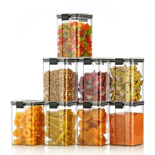 Plastic Kitchen Containers Set