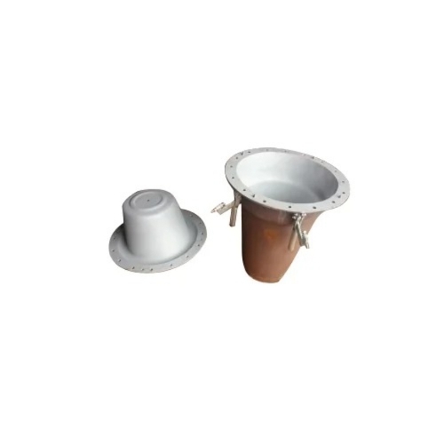 Roto Molding Flower Pots - Metal Standard Size White | Eco Friendly Long Lasting New