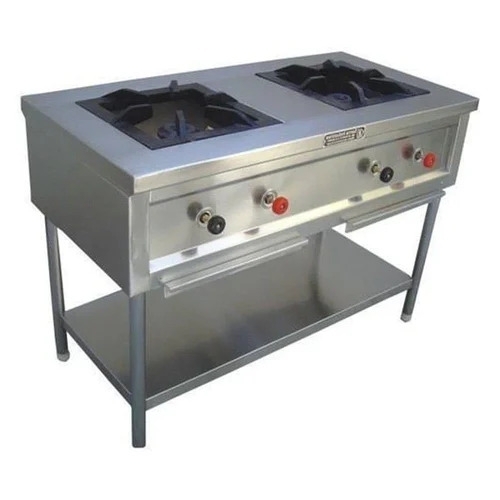 Stainless Steel Two Burner