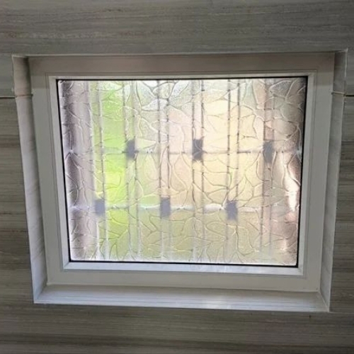 White Glass Upvc Window
