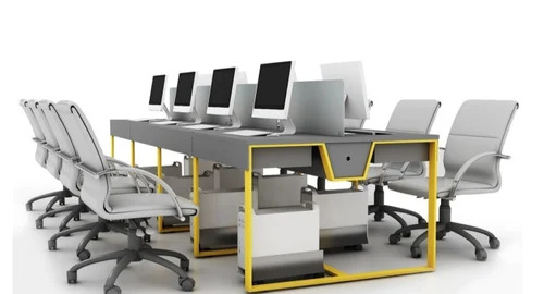 10 Seater Office Workstation