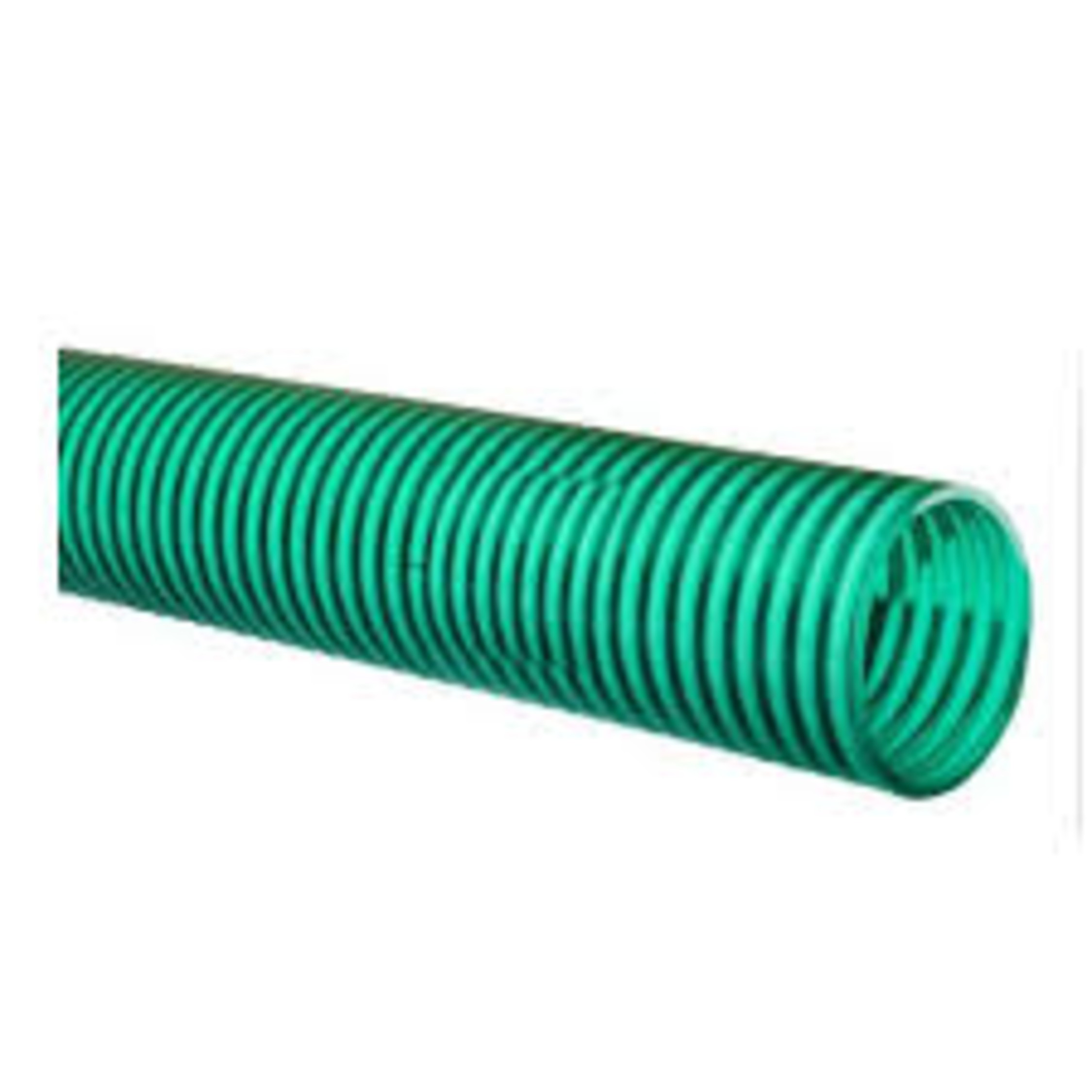 63 Mm Green Suction Pipe - Hardness: Flexible