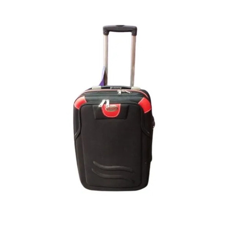 Black Luggage Trolley Bag