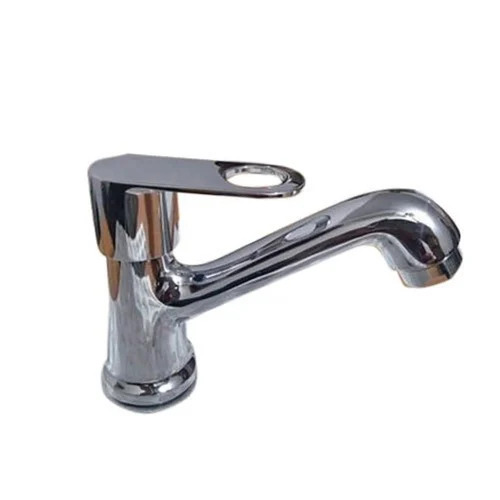 Chrome Plated Brass High Neck Pillar Cock