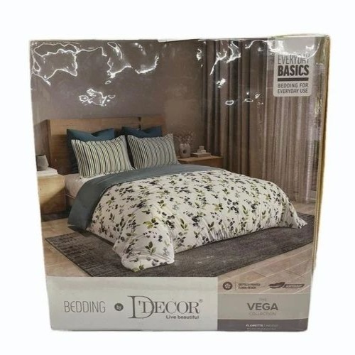 Multicolor D Decor Cotton Bed Sheet