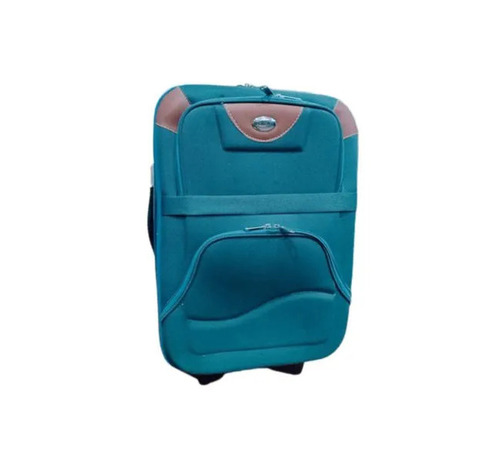 Sky Blue Luggage Trolley Bag