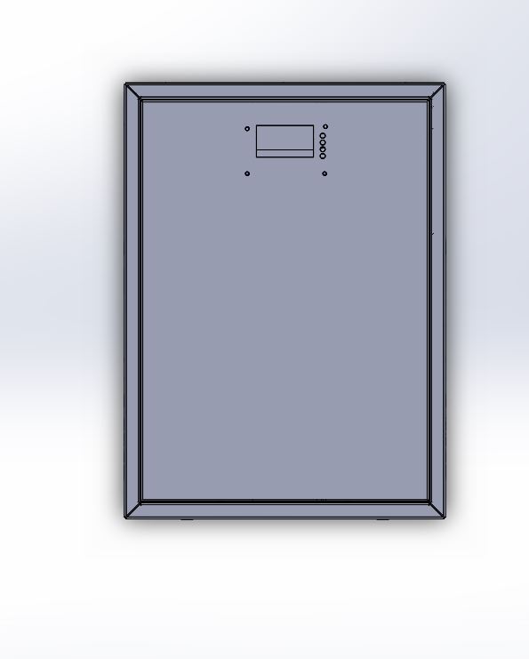 Wall Mounting Battery Box - Features: Mild Steels