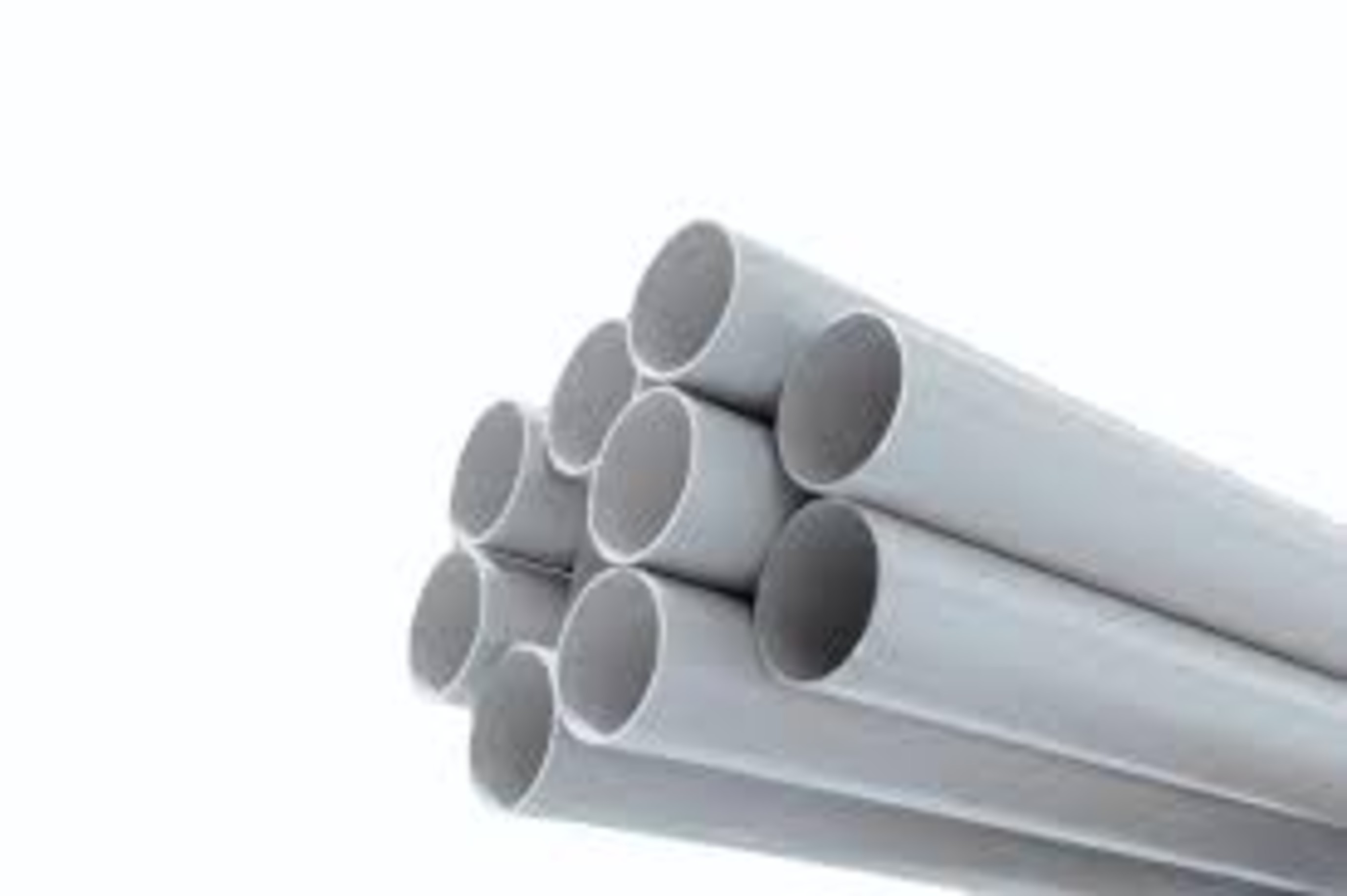 White Pvc Electrical Conduit Pipe - Color: Gray