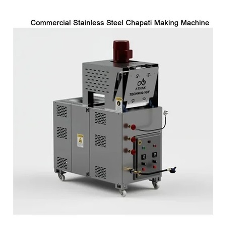 Commercial Stainless Steel Chapati Making Machine