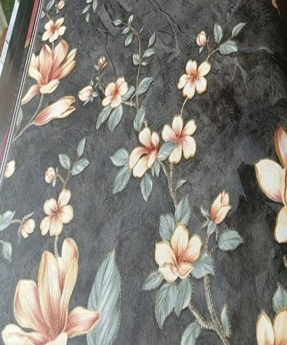 Floral Pvc Wallpaper