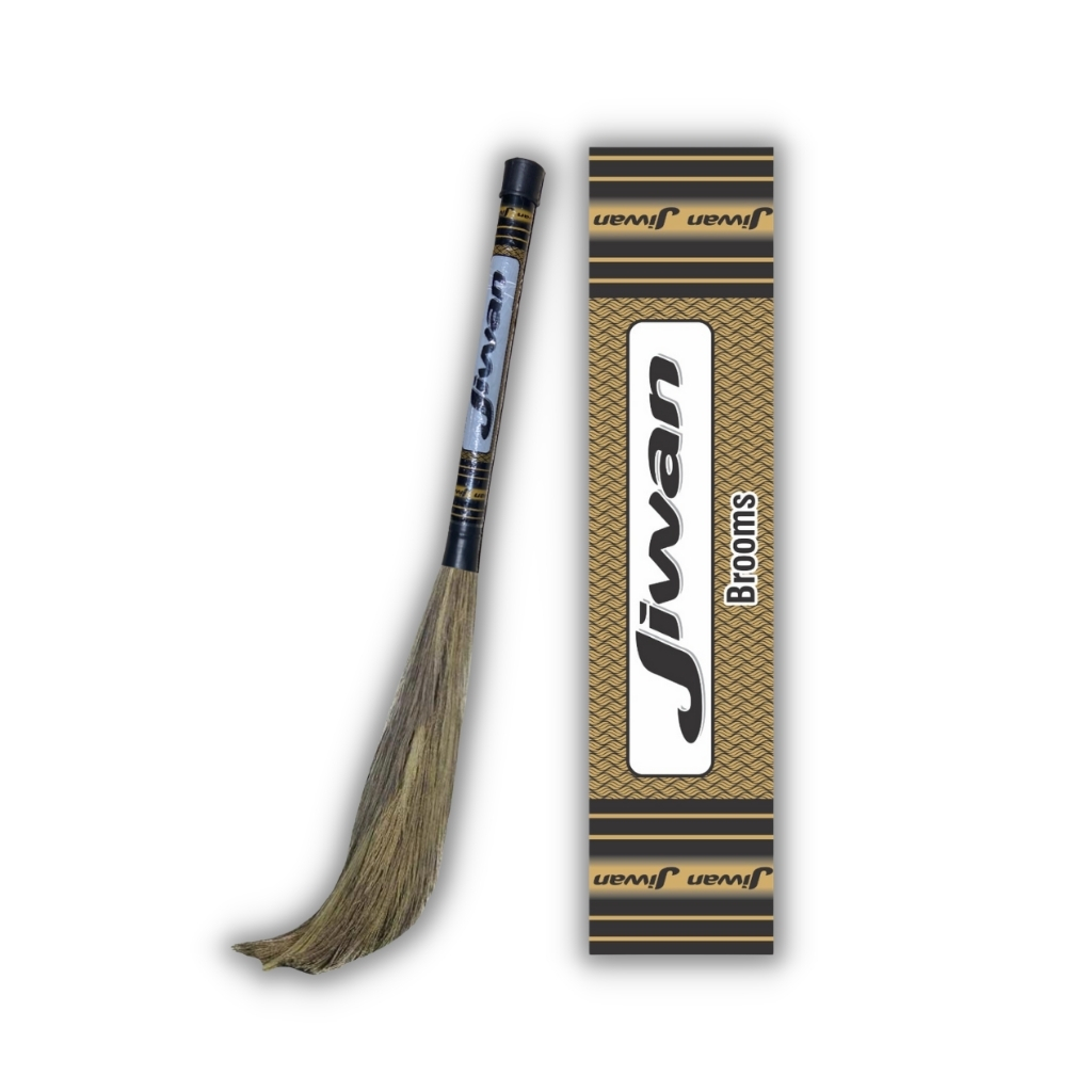 Jiwan Gold Broom - Handle Type: Long