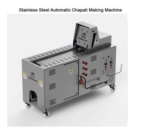 Stainless Steel Automatic Chapati Making Machine