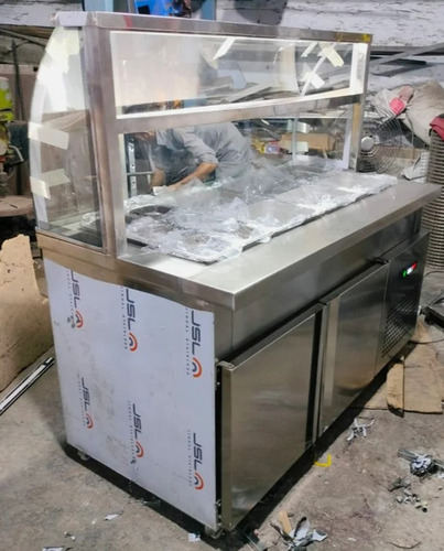 Steel Food Serving Counter