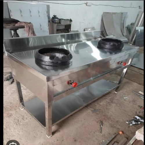 Steel Two Burner Range