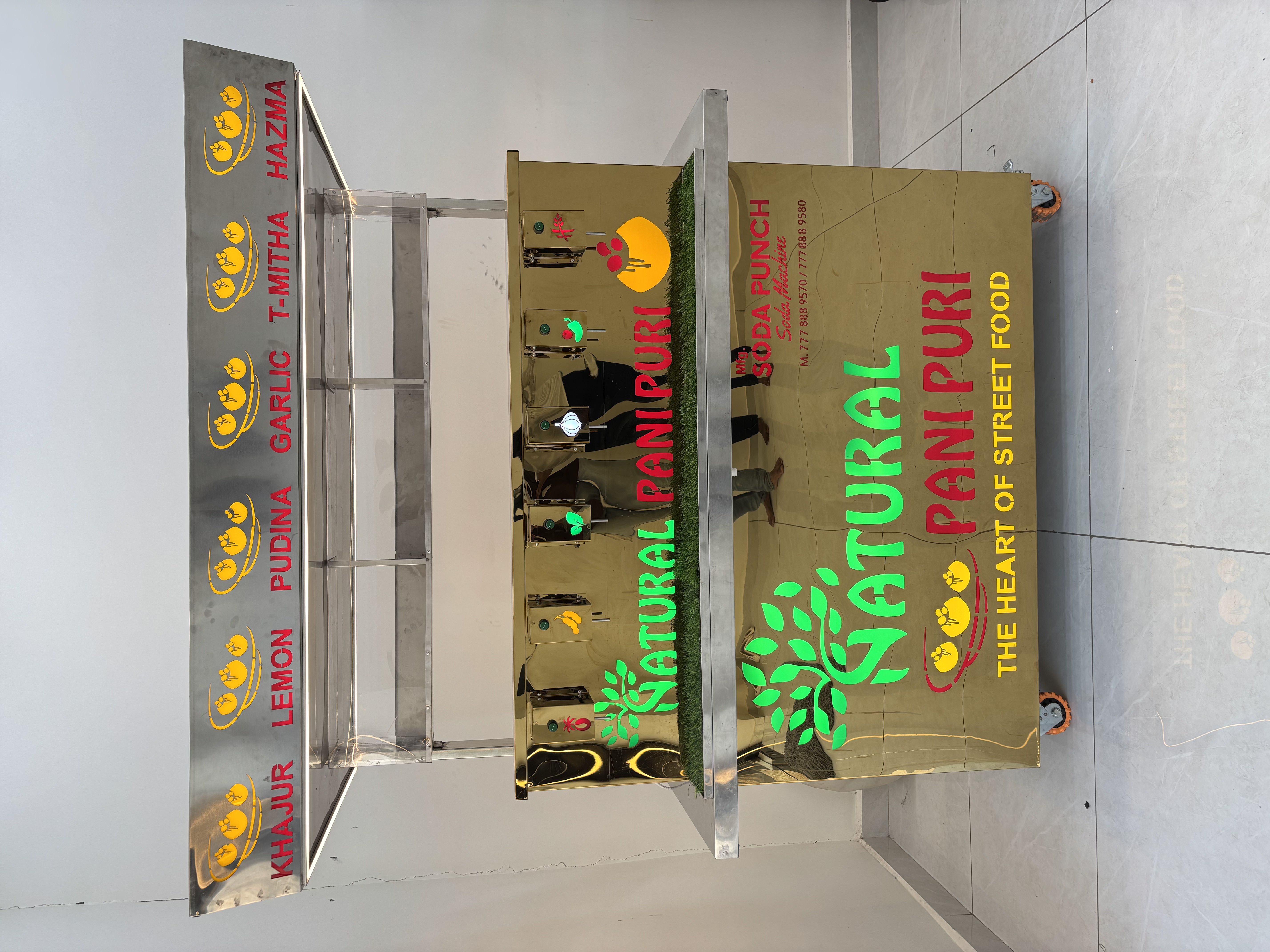 6 Nozzle Pani Puri Machine