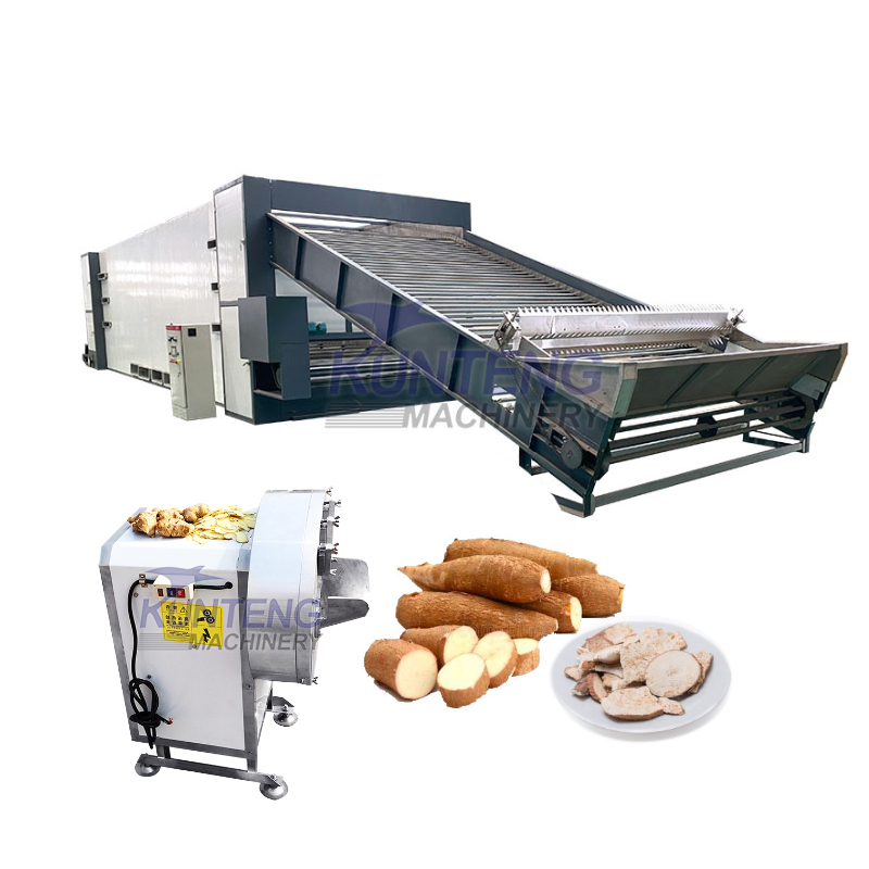Agricultural Product Drying Machine Cassava Slicing And Drying Machine - Color: Customized