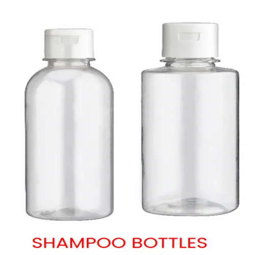 Empty Plastic Shampoo Bottle