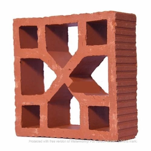Red Clay Jali Brick