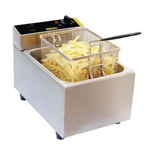 Silver Steel Deep Fryer
