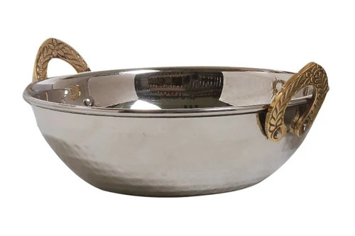 Stainless Steel Serving Kadai