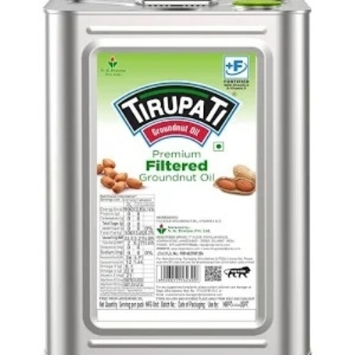 13 Kg Filtered Groundnut Oil - 99.9% Pure, Hydrogenated Refined Oil | High Smoke Point, Nutty Flavor, Long Shelf Life