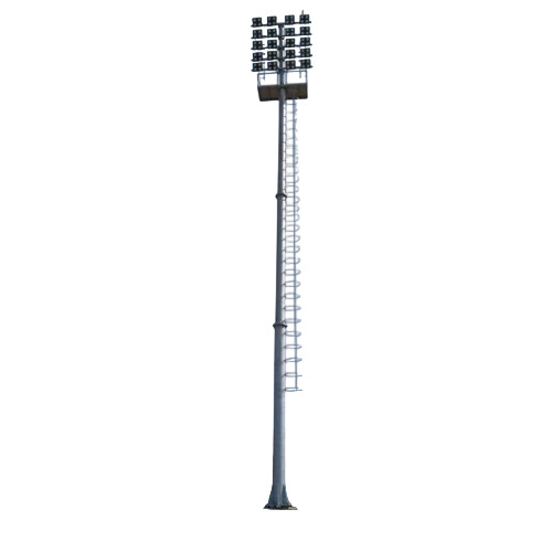 25 M Mild Steel High Mast Lighting Pole