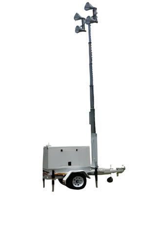 7 M Portable Mobile Lighting Tower