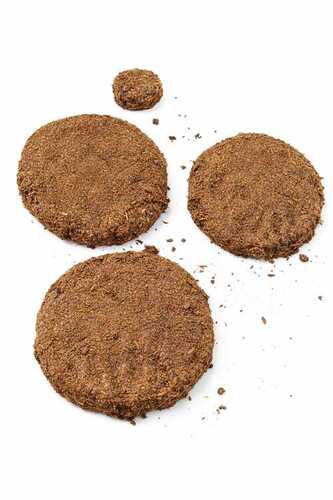 Cow Dung Cake For Hawan And Pooja Use Natural Handmade