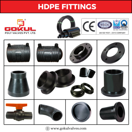 Hdpe Pipe Fitting - Bend Radius: 90 Deg.