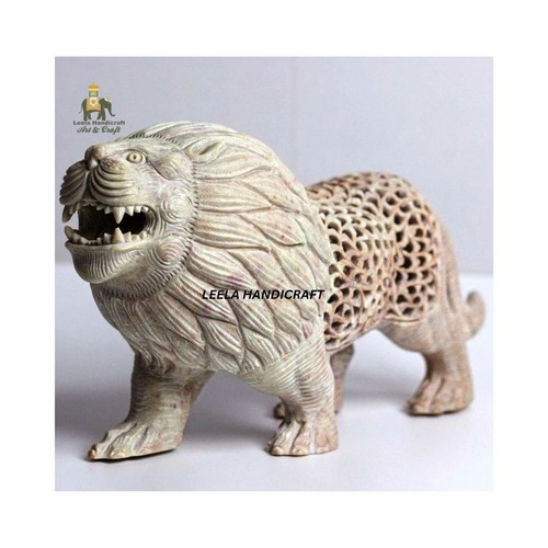 Marble Lion Statue