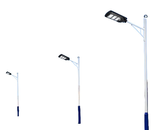 Mild Steel Solar Street Light Pole