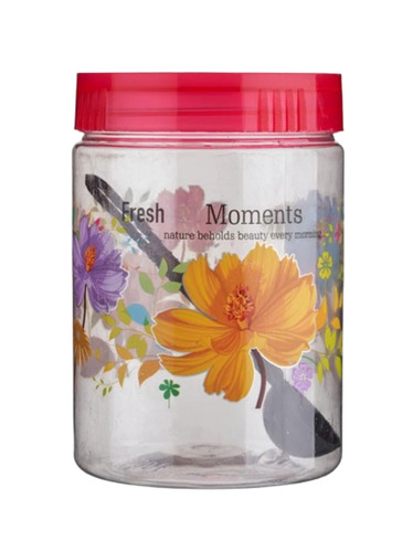 Printed Plastic Pet Jar
