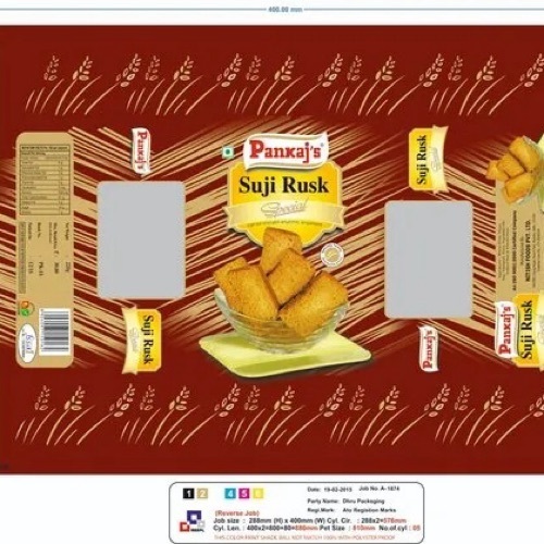 50 Micron Snack Food Pouch