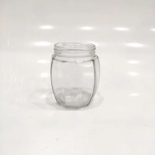 750 Ml Octagonal Glass Jar