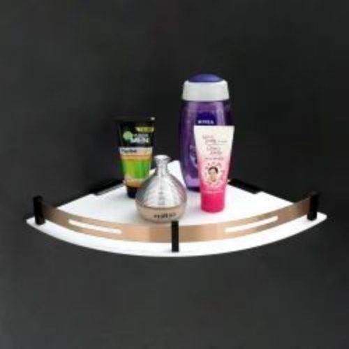 Acrylic Bathroom Corner Shelf