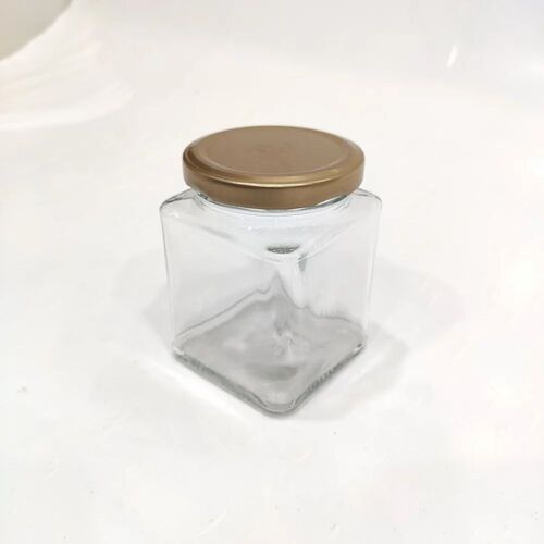 Glass Honey Jar