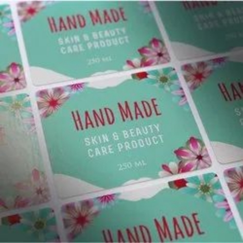 Handmade Cosmetic Labels