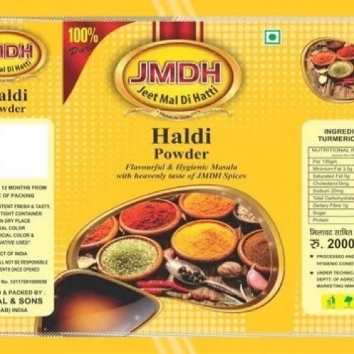 Plastic Spice Packaging Pouch