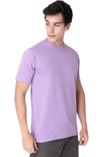 Purple Cotton T Shirt