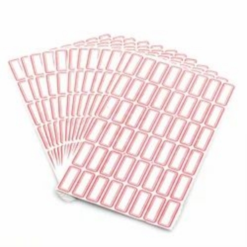 Self Adhesive Labels - Paper, White, Digital Print | No Glue Needed, Water Heat Durable, Custom Shapes, Residue-free Peel