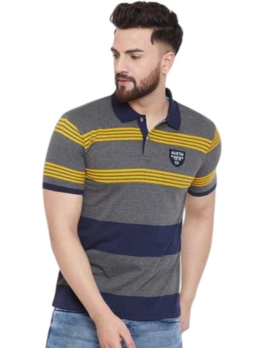 Striped Cotton T Shirt