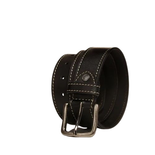 Men Black Casual Genuine Leather Belt