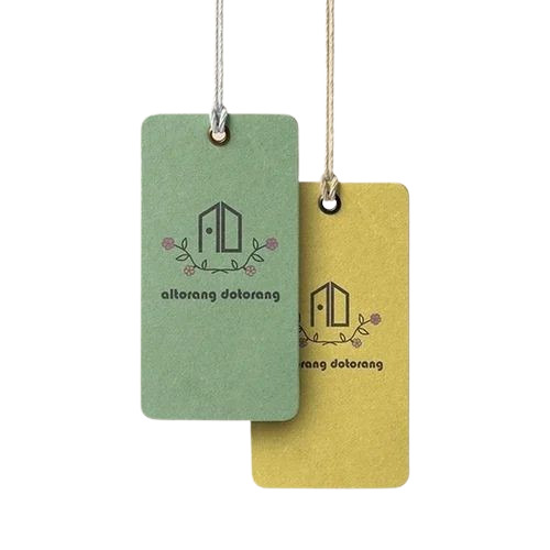 Multicolor Printed Hang Tag